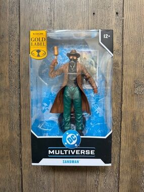 DC Comics Mutiverse Sandman Action Figure Gold Label